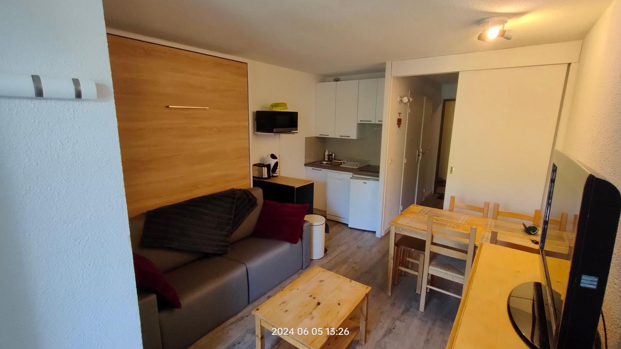 Studio Cabine 4 Pers Les2Alpes 21M² Les Deux Alpes Kültér fotó